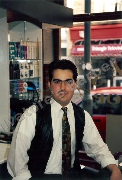 A young Salvatore on opening day, 1994
